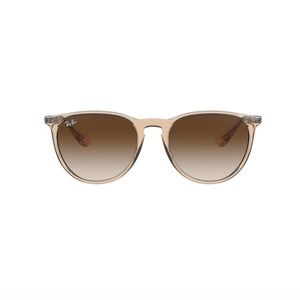 Ray-Ban Erika Sunglasses in Transparent Brown
